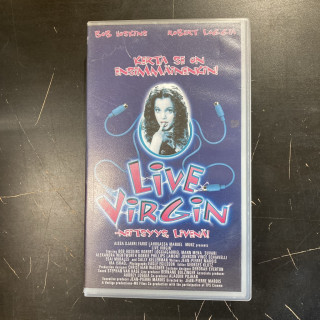 Live Virgin - neitsyys, livenä! VHS (VG+/M-) -komedia-